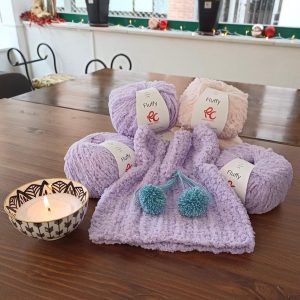 Trapillo Pluma Rosas Crafts